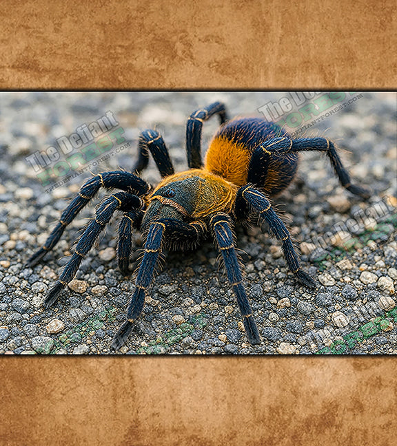 その他 Tarantula 4L Colombian Purple and Gold Tarantula, Spinosatibiapalpus