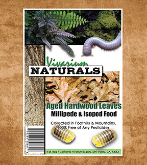 Vivarium Naturals Brand - Dried & Aged Hardwood Leaves