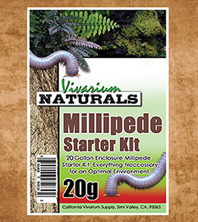 Vivarium Naturals - Large 20 Gallon Millipede Starter Kit