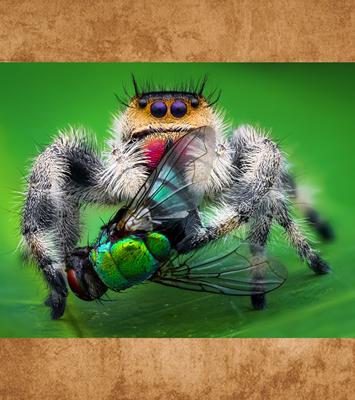 Regal Jumping Spiders - Phidippus regius