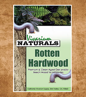 Vivarium Naturals - Premium Rotten Hardwood for Millipedes