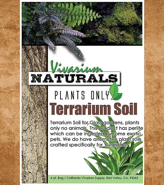 Vivarium Naturals - Terrarium Plants Only Soil