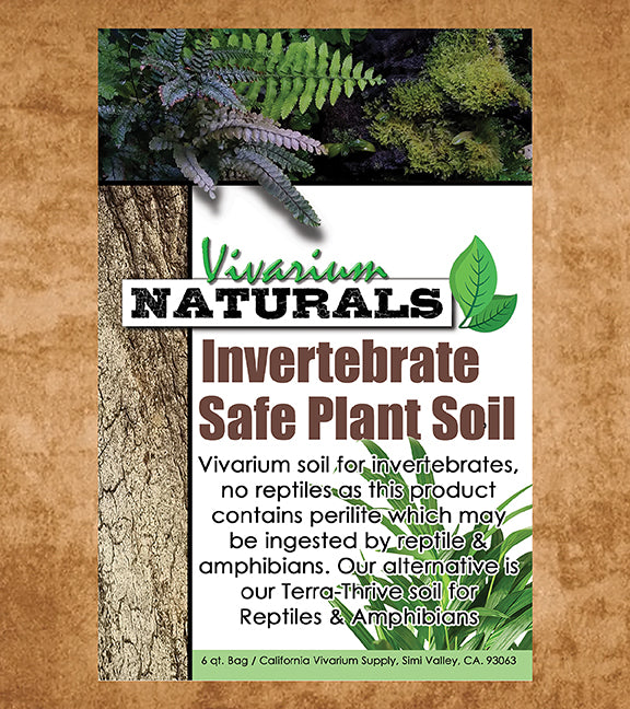 Vivarium Naturals - Invertebrate Safe Plant Soil