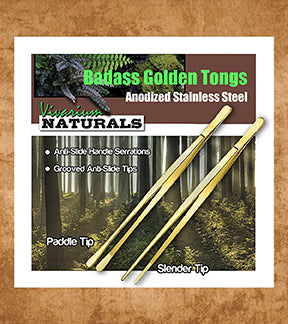 Vivarium Naturals - Badass Golden Tongs